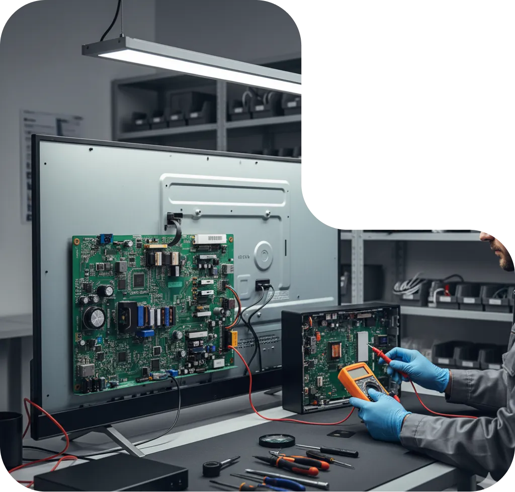 TV təmiri — LED, LCD, Smart TV